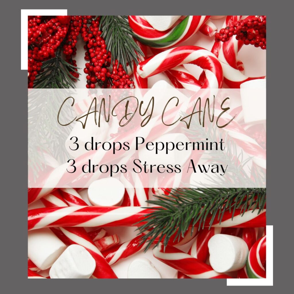 Candy Cane diffuser blend with candy canes