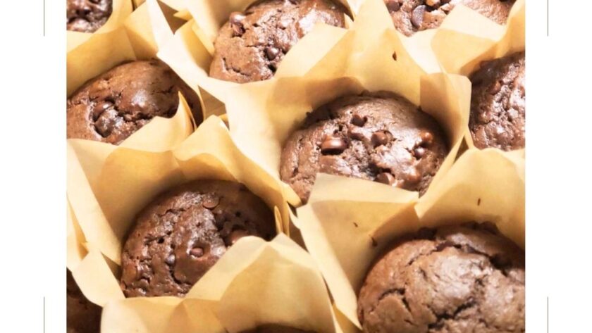 Triple Chocolate Muffins Cooked