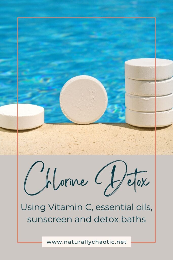 Chlorine Detox Natural Remedies for Detoxing from Chlorine with chlorine on concrete by an inground pool