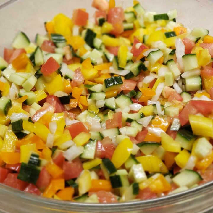 Mediterranean Cucumber Salad