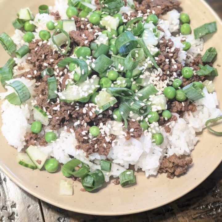 Beef Korean Bowls