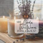 Are Candles and Wax Warmers Dangerous? Candles and lavender sprigs