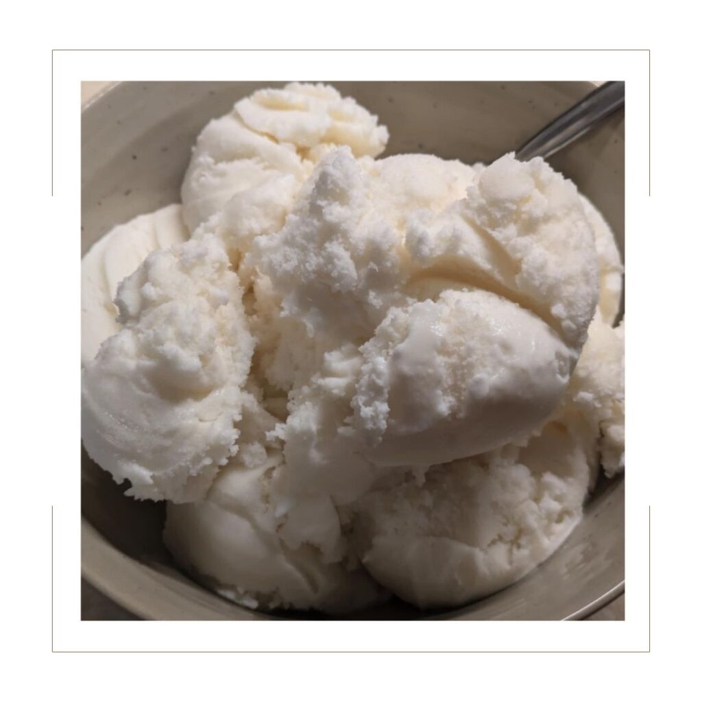 Homemade Vanilla Ice Cream