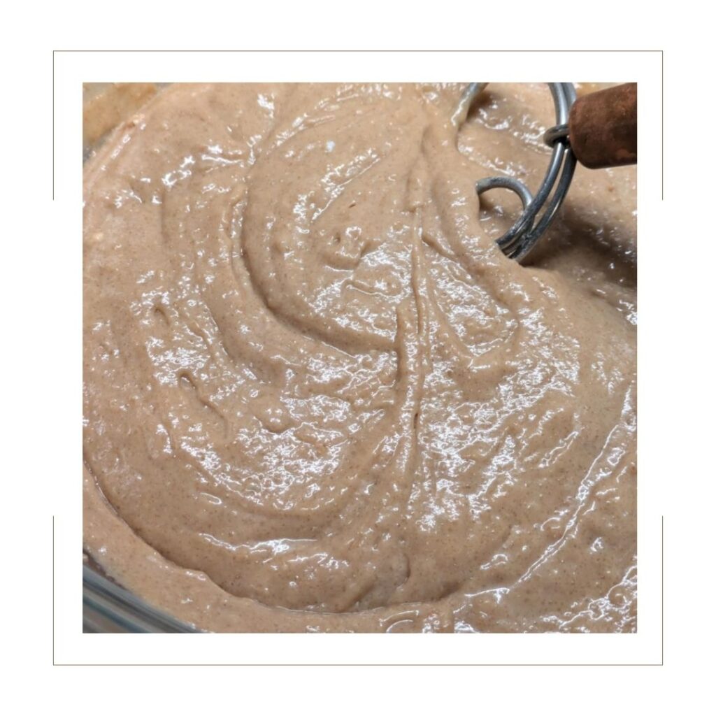 Wet Batter for Cinnamon Muffins