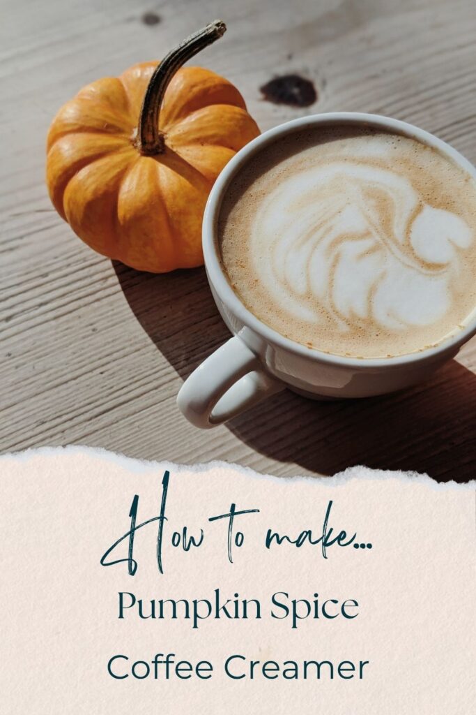 Pinterest Image for Pumpkin Spice Creamer