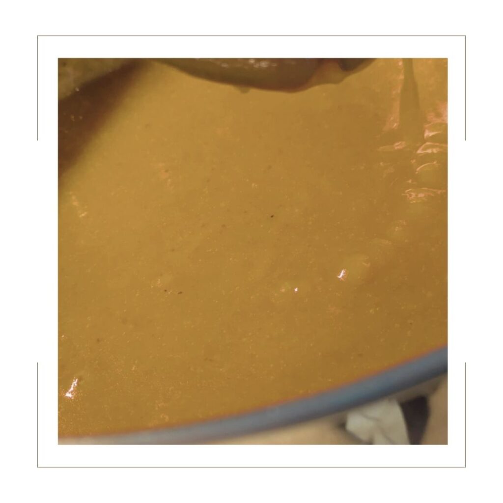 Wet Ingredients for Pumpkin Spice Cupcakes