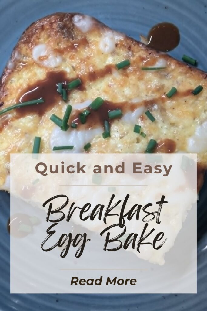 Pinterest Image for Breakfast Egg Bake
